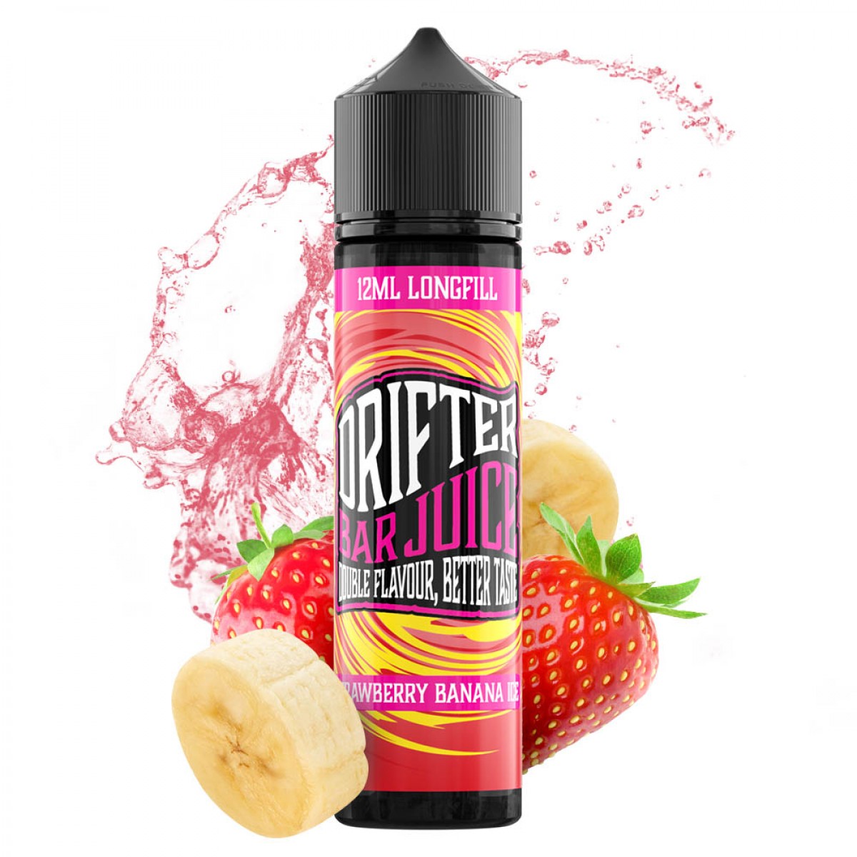 DRIFTER BAR JUICE STRAWBERRY BANANA ICE 12ML/60ML FLAVORSHOT